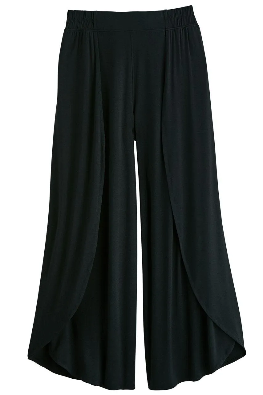 Women's Lynsu Wide Leg Pants  |  Black