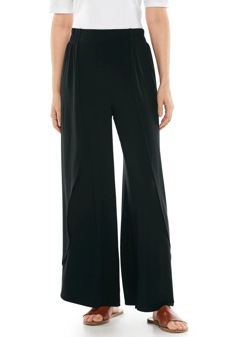 Women's Lynsu Wide Leg Pants  |  Black